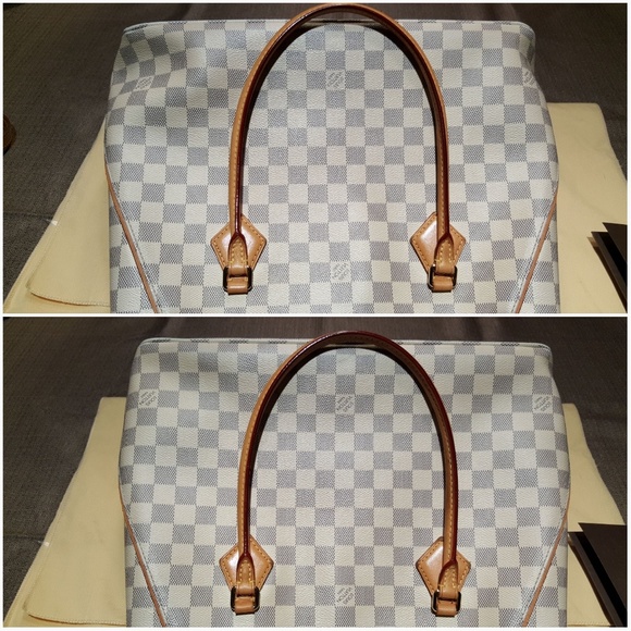 Authentic Louis Vuitton Calvi Damier Azur - Picture 7 of 8
